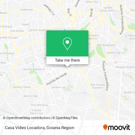 Casa Video Locadora map