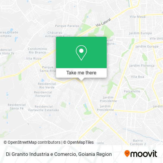 Di Granito Industria e Comercio map