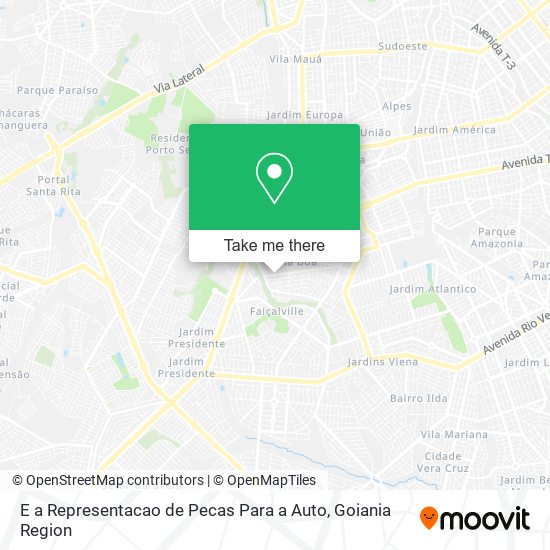 E a Representacao de Pecas Para a Auto map