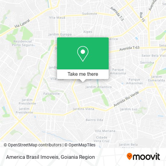 Mapa America Brasil Imoveis