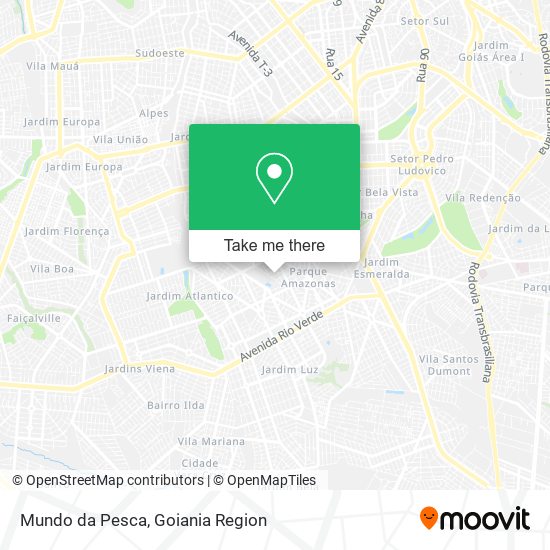 Mundo da Pesca map