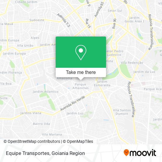 Mapa Equipe Transportes