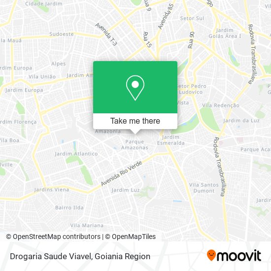 Drogaria Saude Viavel map