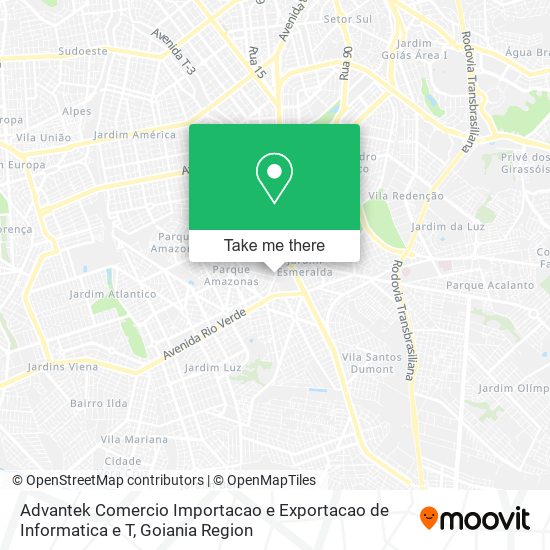 Advantek Comercio Importacao e Exportacao de Informatica e T map