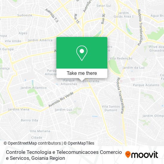 Mapa Controle Tecnologia e Telecomunicacoes Comercio e Servicos