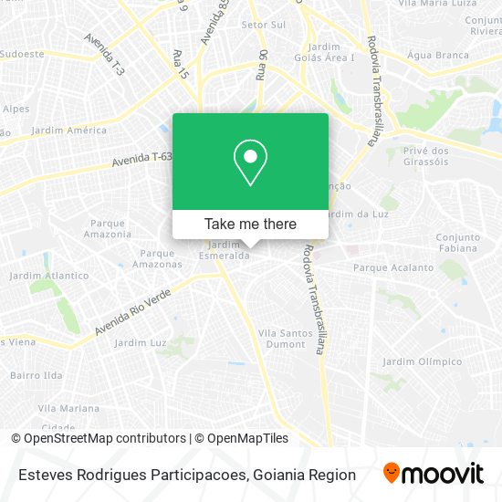 Esteves Rodrigues Participacoes map