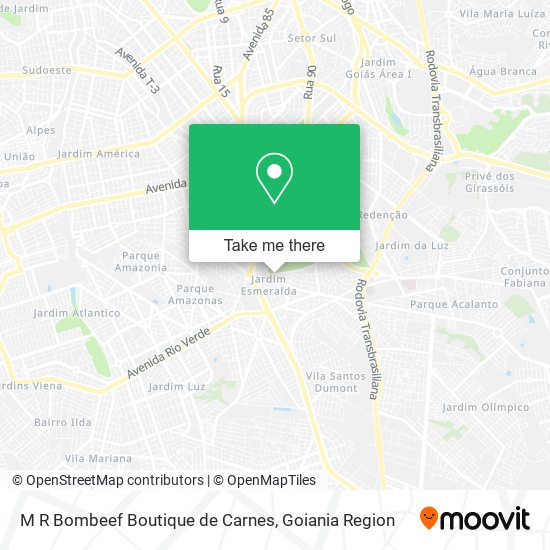 M R Bombeef Boutique de Carnes map