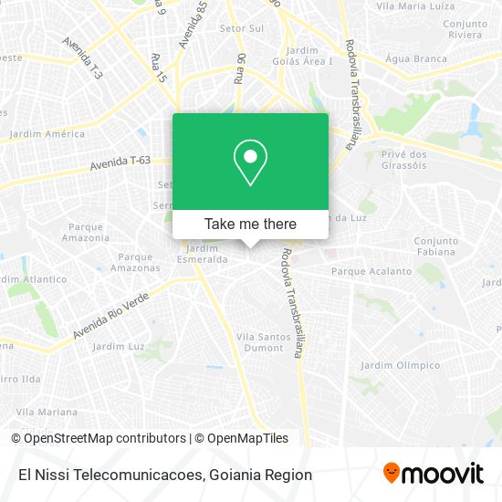 Mapa El Nissi Telecomunicacoes