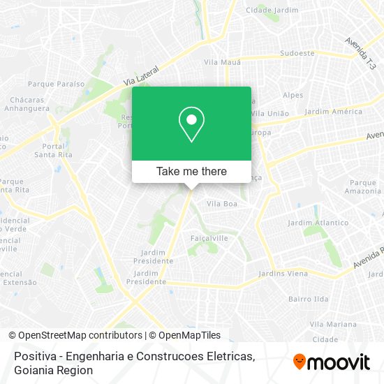 Positiva - Engenharia e Construcoes Eletricas map