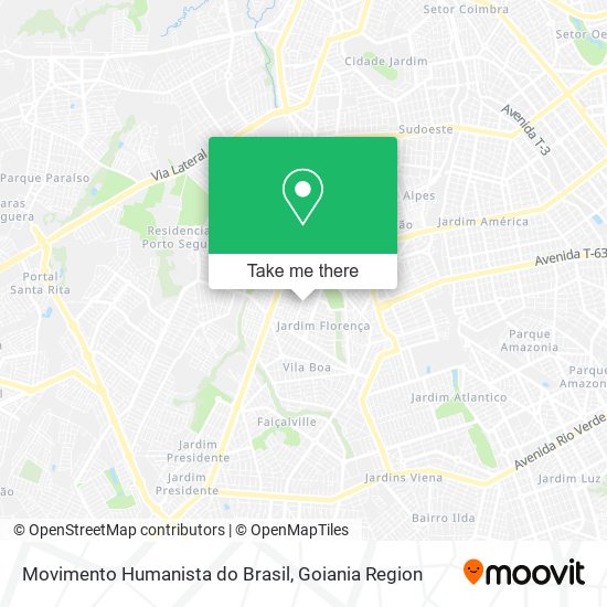 Movimento Humanista do Brasil map