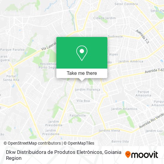 Dkw Distribuidora de Produtos Eletrônicos map