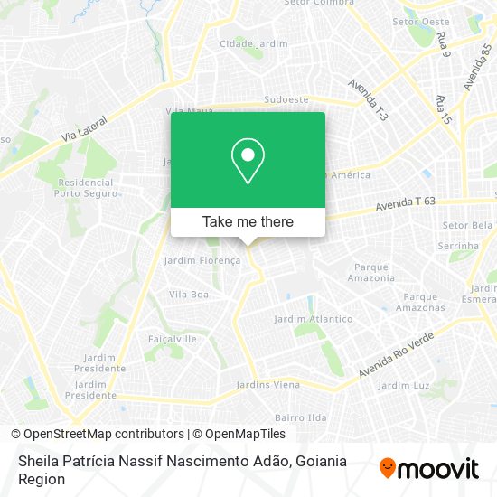 Sheila Patrícia Nassif Nascimento Adão map