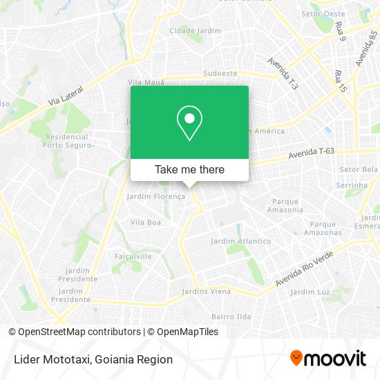 Lider Mototaxi map