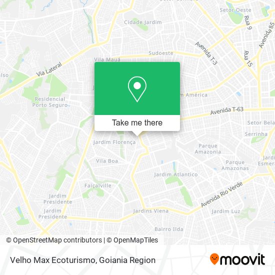 Mapa Velho Max Ecoturismo