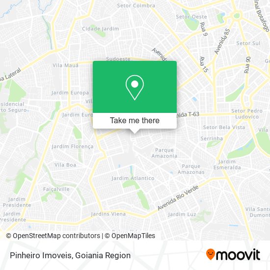 Pinheiro Imoveis map