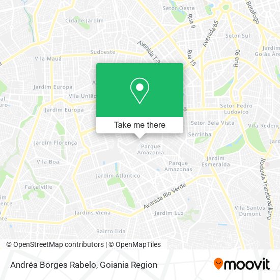 Mapa Andréa Borges Rabelo