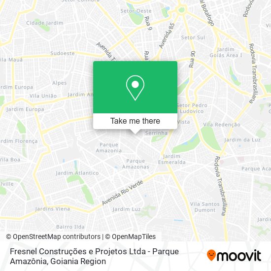 Fresnel Construções e Projetos Ltda - Parque Amazônia map