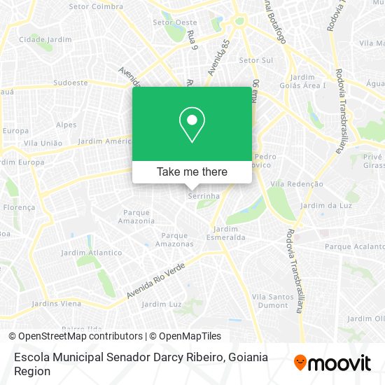 Escola Municipal Senador Darcy Ribeiro map