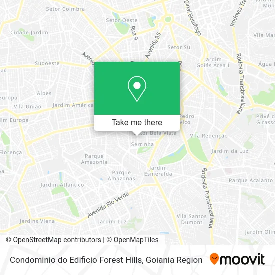 Condominio do Edificio Forest Hills map