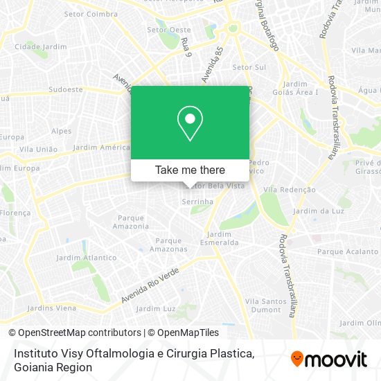 Instituto Visy Oftalmologia e Cirurgia Plastica map