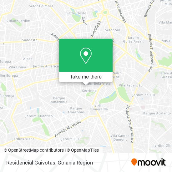 Residencial Gaivotas map