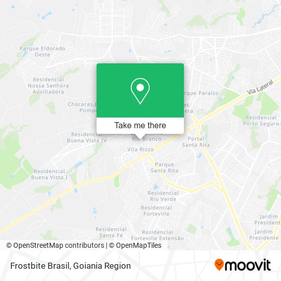 Mapa Frostbite Brasil