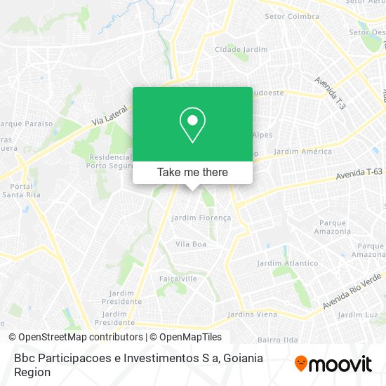 Bbc Participacoes e Investimentos S a map