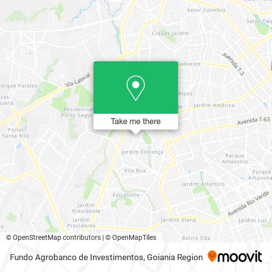 Fundo Agrobanco de Investimentos map