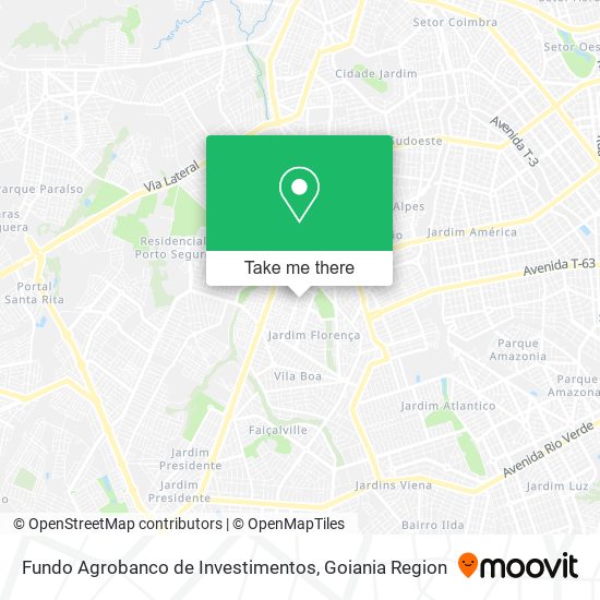 Mapa Fundo Agrobanco de Investimentos