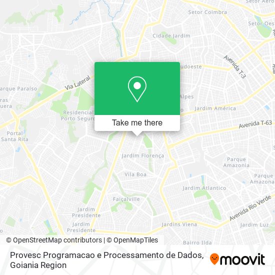 Mapa Provesc Programacao e Processamento de Dados