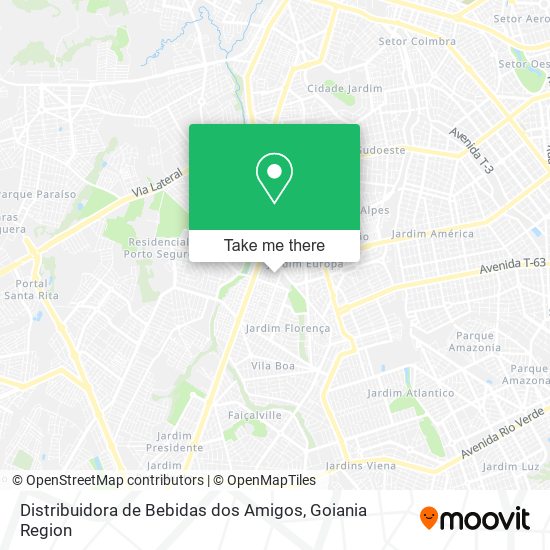 Distribuidora de Bebidas dos Amigos map