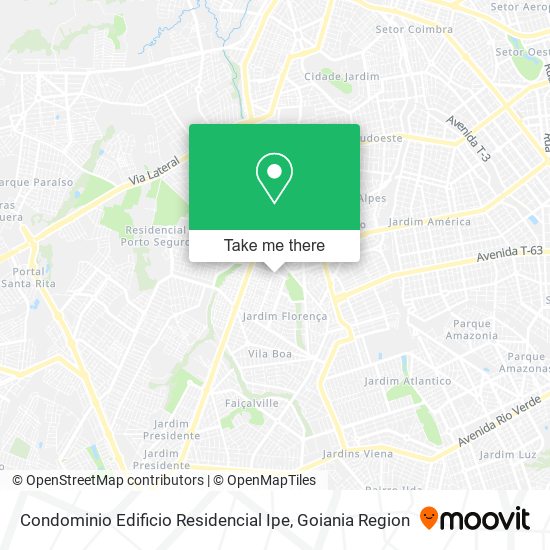 Condominio Edificio Residencial Ipe map