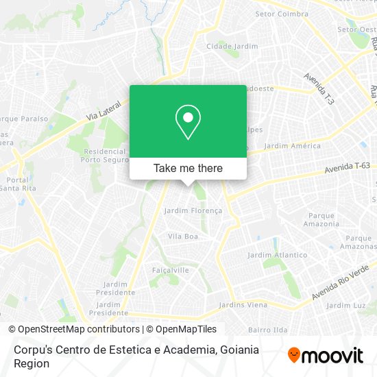 Corpu's Centro de Estetica e Academia map