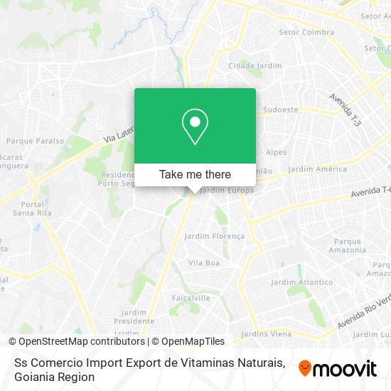 Mapa Ss Comercio Import Export de Vitaminas Naturais