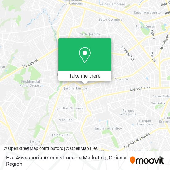 Eva Assessoria Administracao e Marketing map