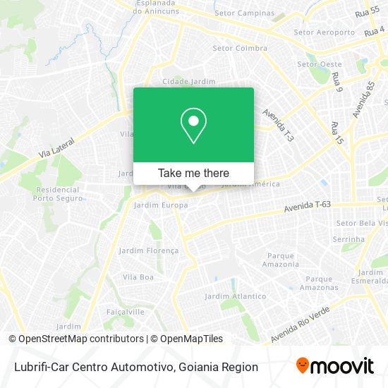 Lubrifi-Car Centro Automotivo map