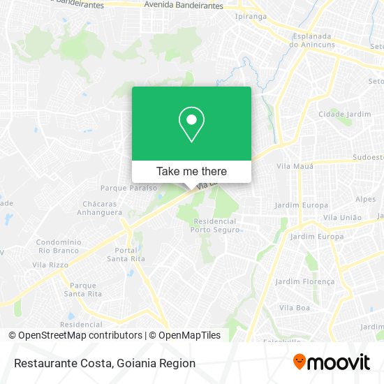 Mapa Restaurante Costa