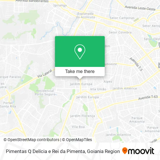Pimentas Q Delícia e Rei da Pimenta map