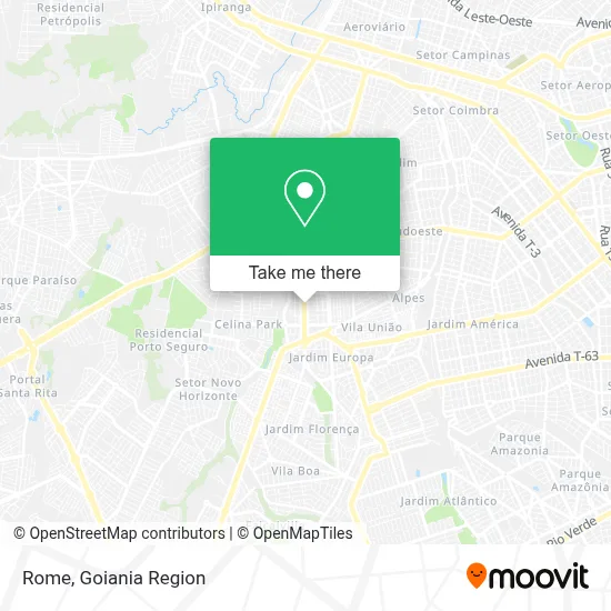 Roma map