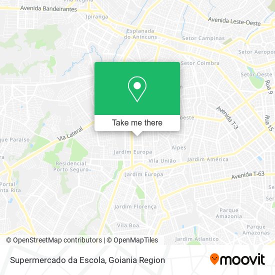 Supermercado da Escola map