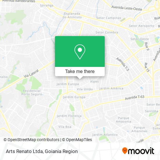 Arts Renato Ltda map