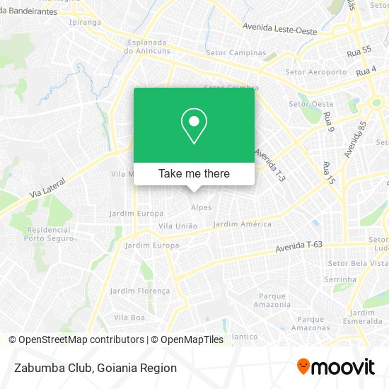 Zabumba Club map