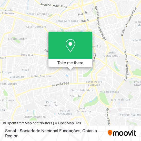 Sonaf - Sociedade Nacional Fundações map