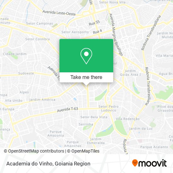 Academia do Vinho map