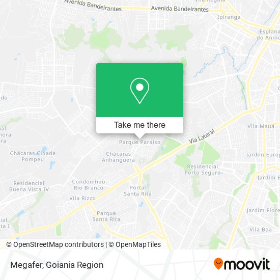 Megafer map