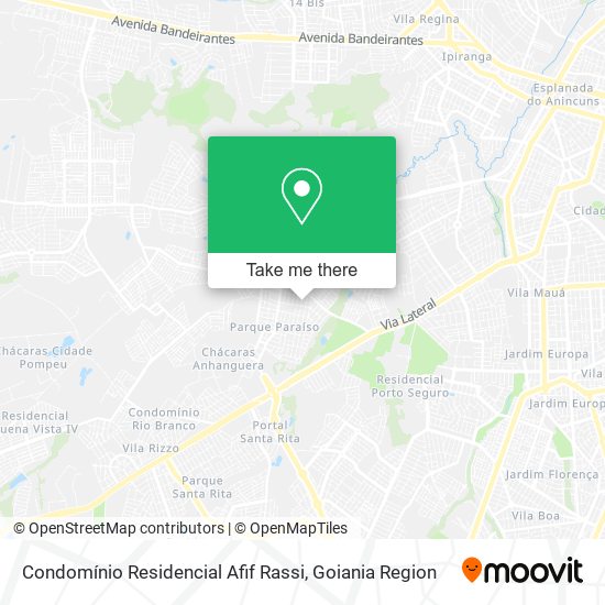 Condomínio Residencial Afif Rassi map