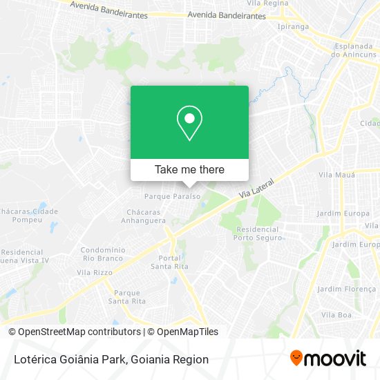 Lotérica Goiânia Park map