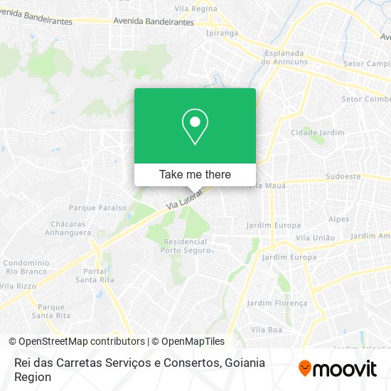 Rei das Carretas Serviços e Consertos map