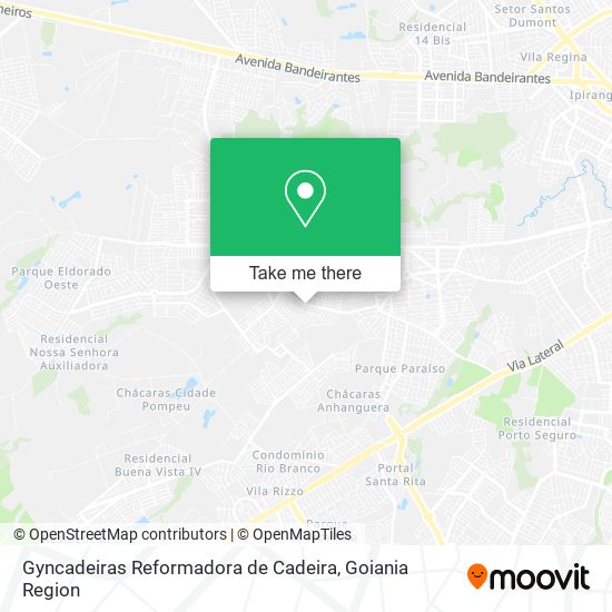 Gyncadeiras Reformadora de Cadeira map