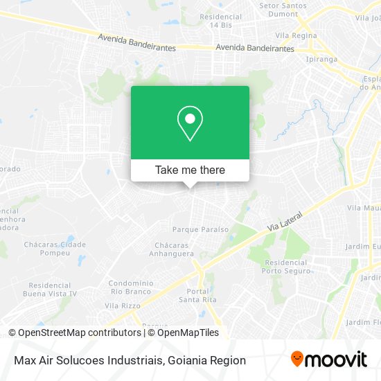 Max Air Solucoes Industriais map